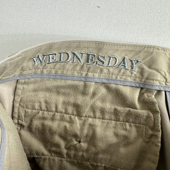 Bonobos Wednesday Pants Men's 33x32 Beige Flat Front Straight Leg Casual Chino - Picture 7 of 9